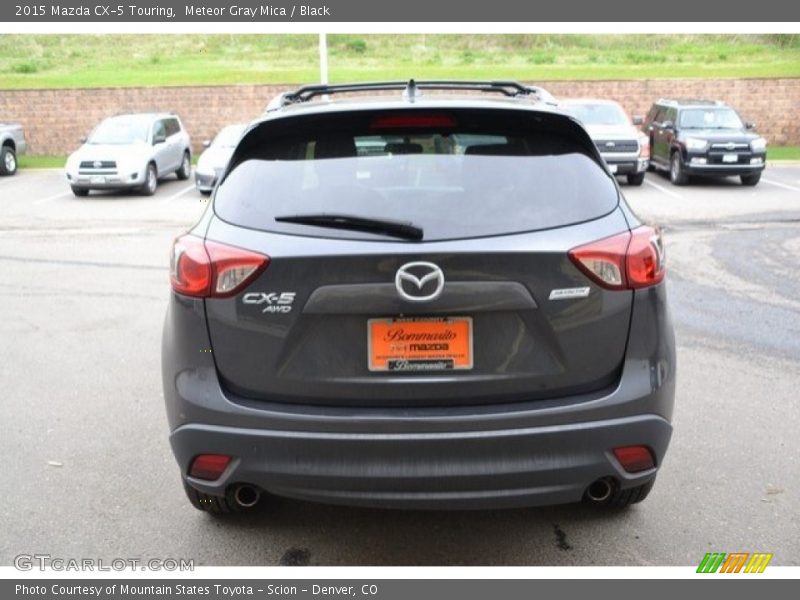 Meteor Gray Mica / Black 2015 Mazda CX-5 Touring