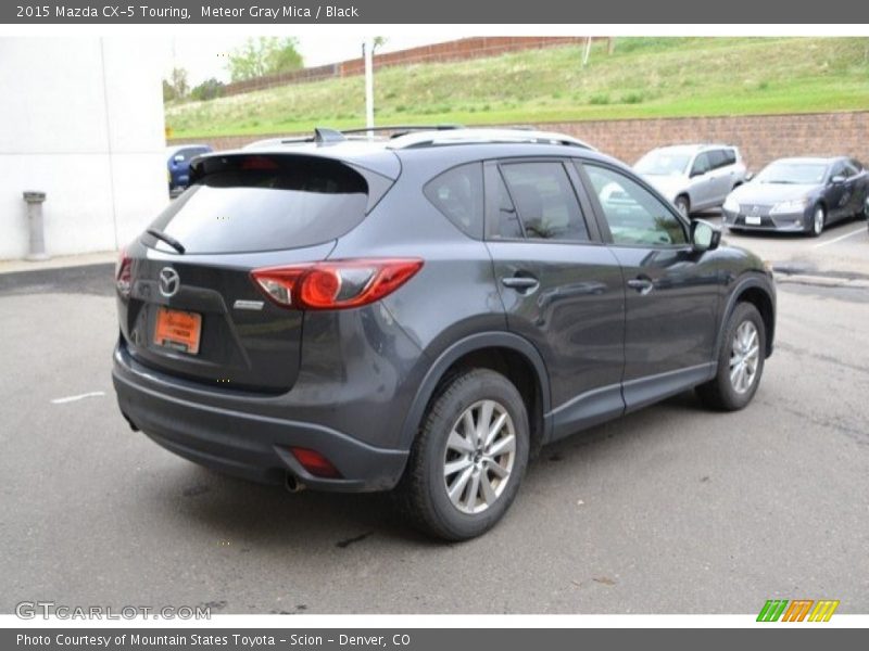 Meteor Gray Mica / Black 2015 Mazda CX-5 Touring