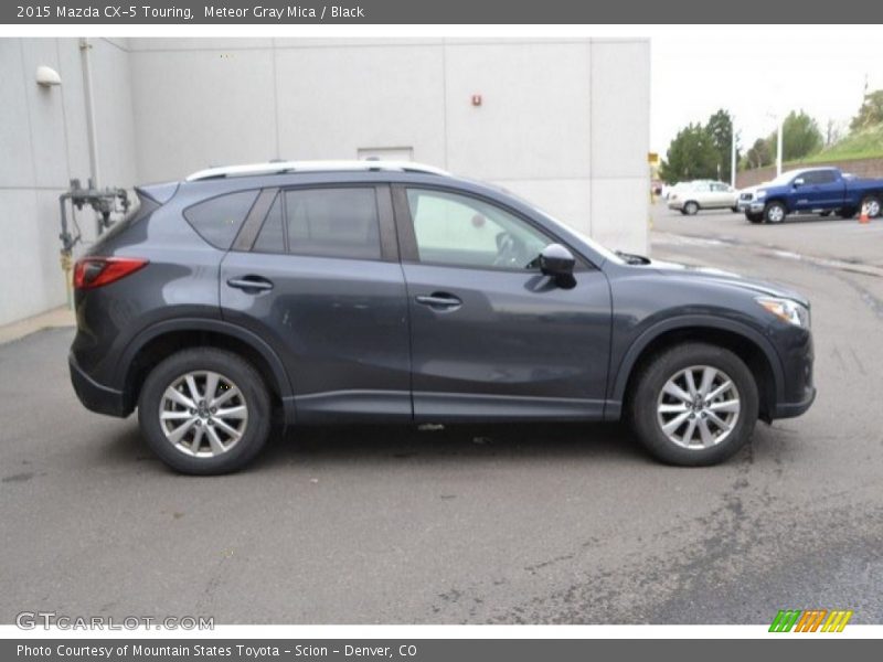 Meteor Gray Mica / Black 2015 Mazda CX-5 Touring