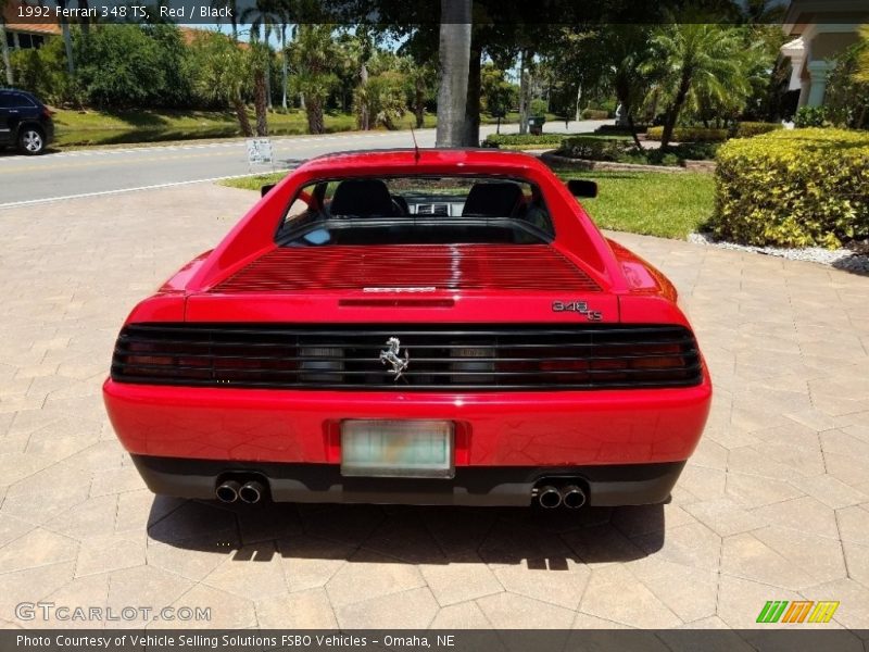 Red / Black 1992 Ferrari 348 TS