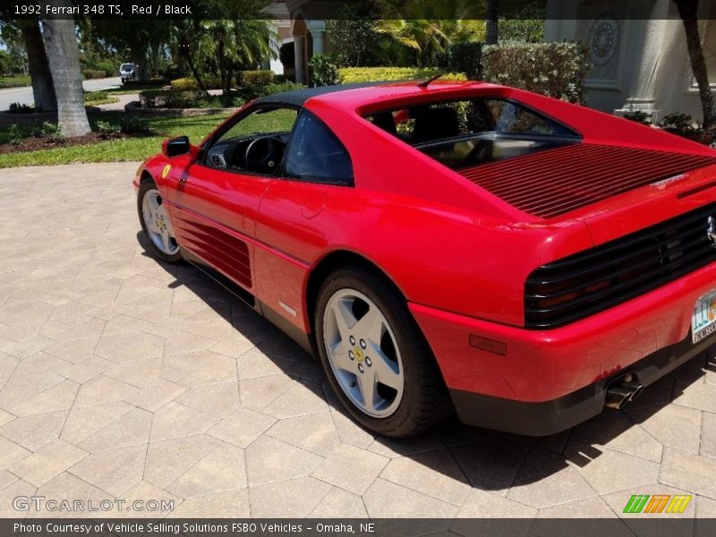 Red / Black 1992 Ferrari 348 TS