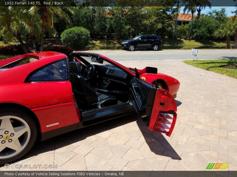 Red / Black 1992 Ferrari 348 TS