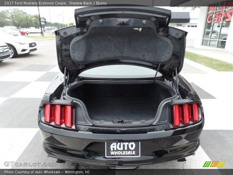 Shadow Black / Ebony 2017 Ford Mustang Ecoboost Coupe