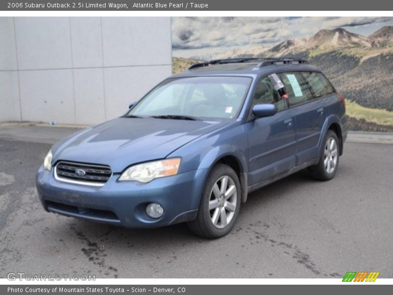 Atlantic Blue Pearl / Taupe 2006 Subaru Outback 2.5i Limited Wagon