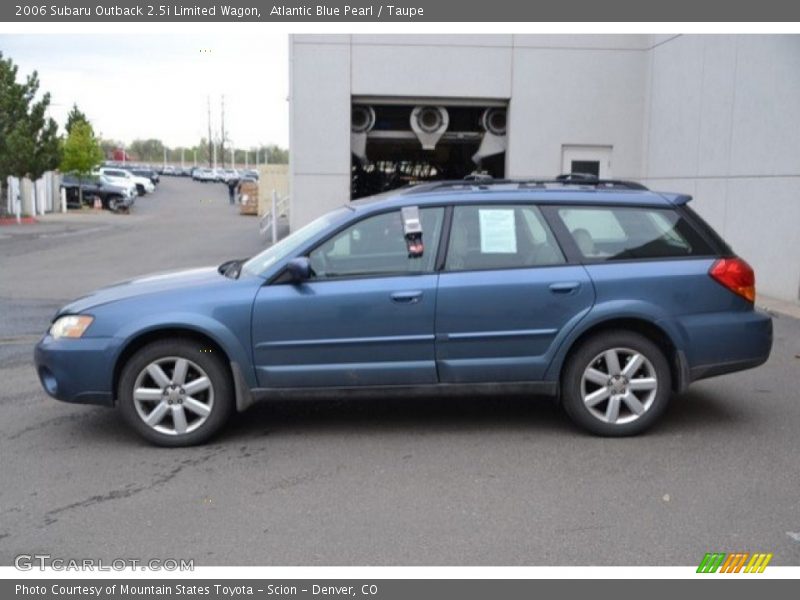 Atlantic Blue Pearl / Taupe 2006 Subaru Outback 2.5i Limited Wagon