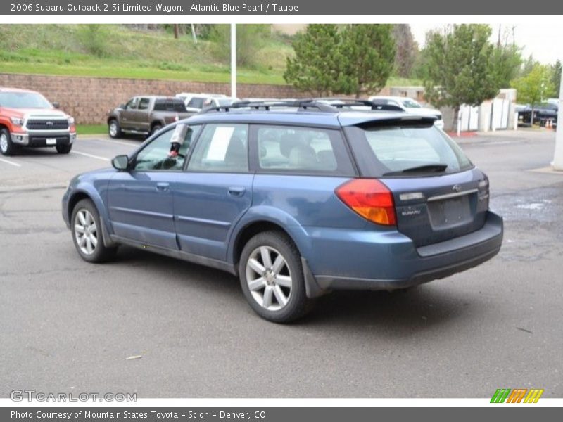 Atlantic Blue Pearl / Taupe 2006 Subaru Outback 2.5i Limited Wagon