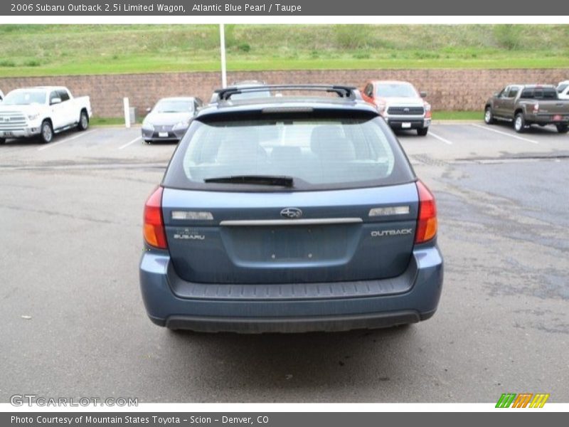 Atlantic Blue Pearl / Taupe 2006 Subaru Outback 2.5i Limited Wagon