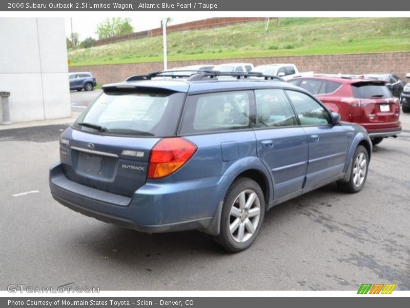 Atlantic Blue Pearl / Taupe 2006 Subaru Outback 2.5i Limited Wagon