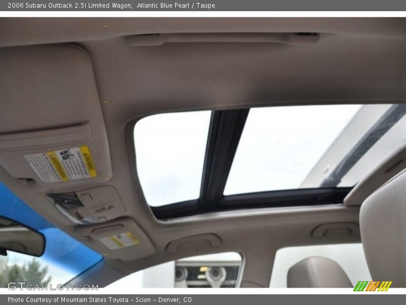 Atlantic Blue Pearl / Taupe 2006 Subaru Outback 2.5i Limited Wagon