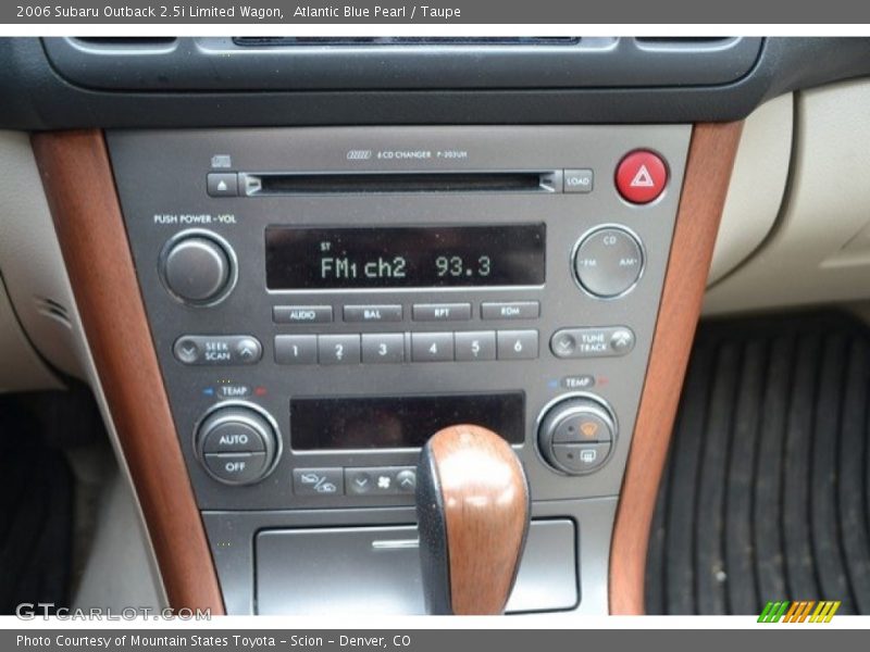 Atlantic Blue Pearl / Taupe 2006 Subaru Outback 2.5i Limited Wagon