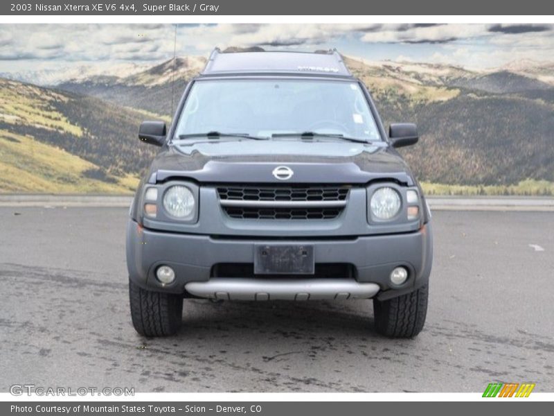 Super Black / Gray 2003 Nissan Xterra XE V6 4x4