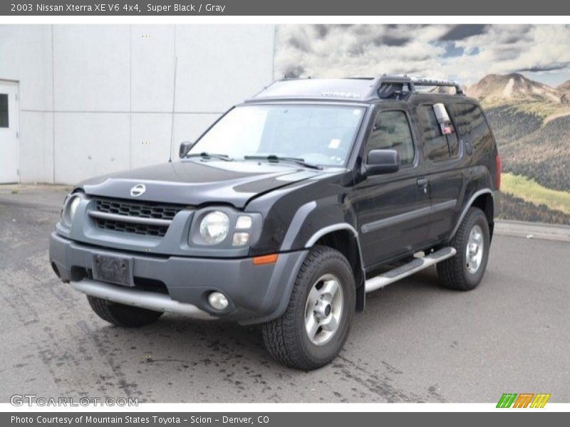 Super Black / Gray 2003 Nissan Xterra XE V6 4x4