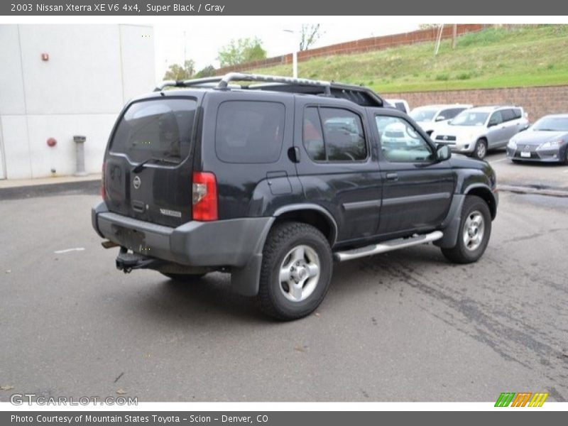Super Black / Gray 2003 Nissan Xterra XE V6 4x4