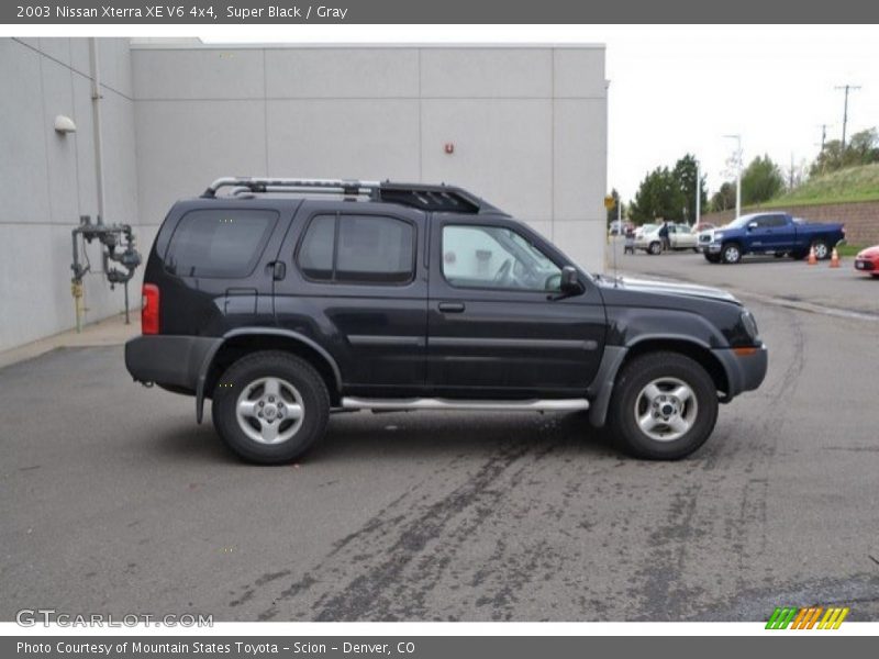 Super Black / Gray 2003 Nissan Xterra XE V6 4x4
