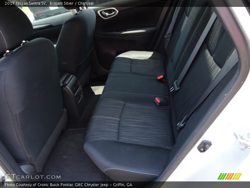 Brilliant Silver / Charcoal 2017 Nissan Sentra SV