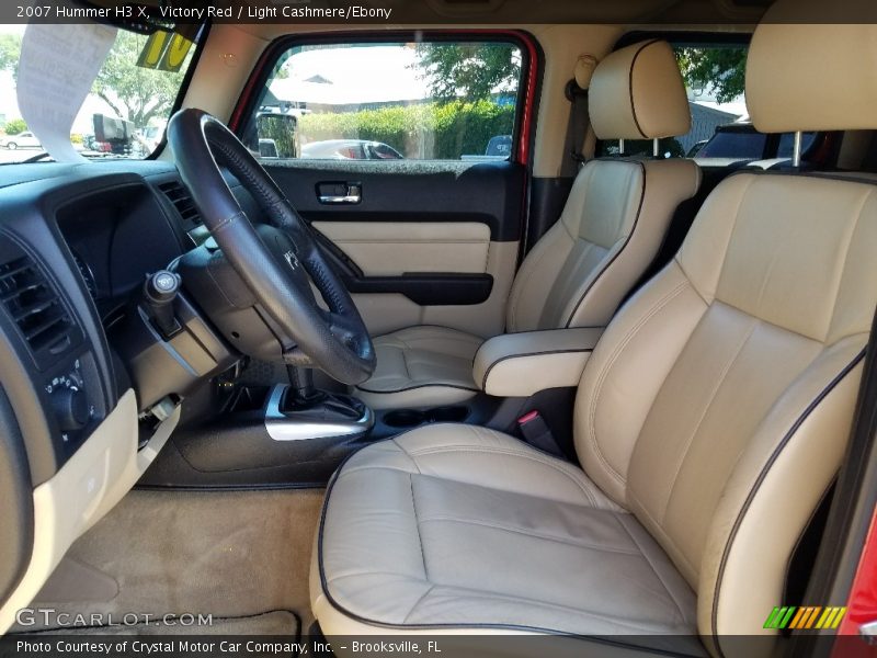 Victory Red / Light Cashmere/Ebony 2007 Hummer H3 X