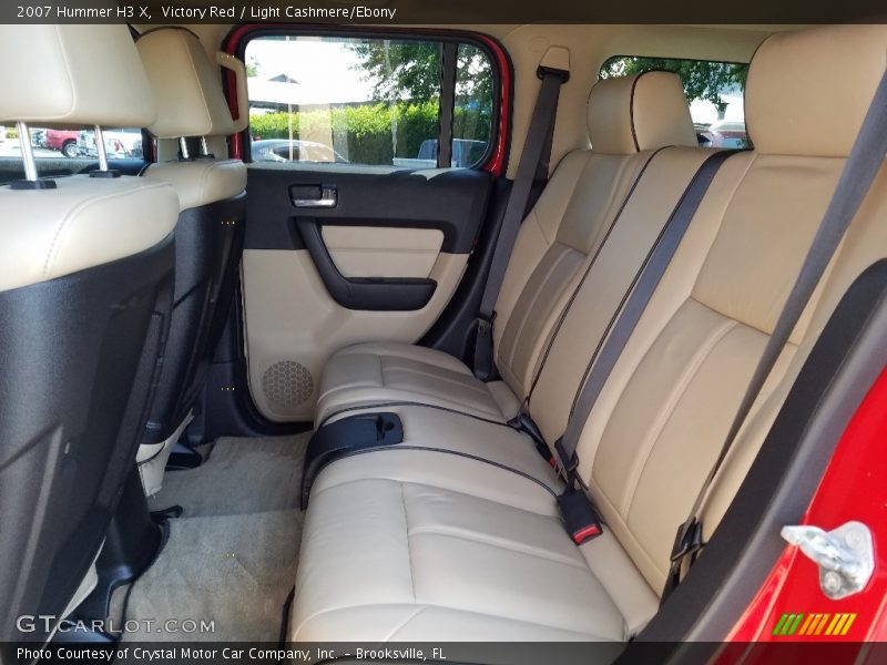 Victory Red / Light Cashmere/Ebony 2007 Hummer H3 X