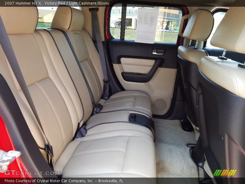 Victory Red / Light Cashmere/Ebony 2007 Hummer H3 X