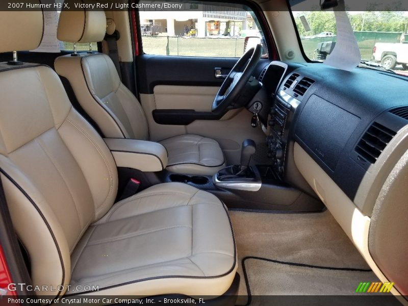 Victory Red / Light Cashmere/Ebony 2007 Hummer H3 X