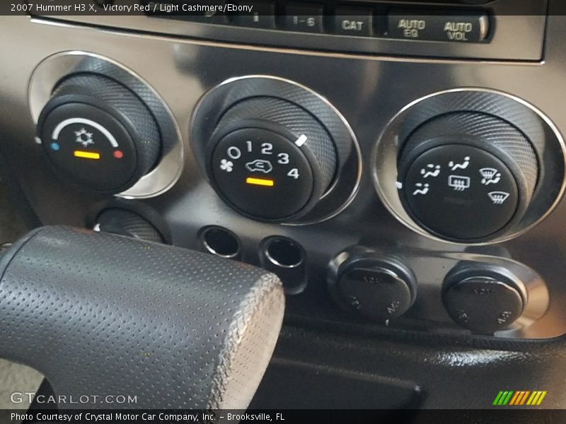 Victory Red / Light Cashmere/Ebony 2007 Hummer H3 X