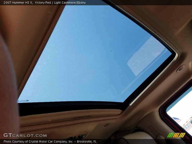 Victory Red / Light Cashmere/Ebony 2007 Hummer H3 X