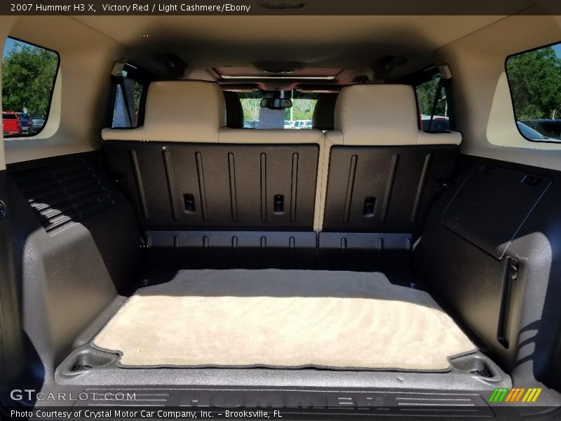Victory Red / Light Cashmere/Ebony 2007 Hummer H3 X