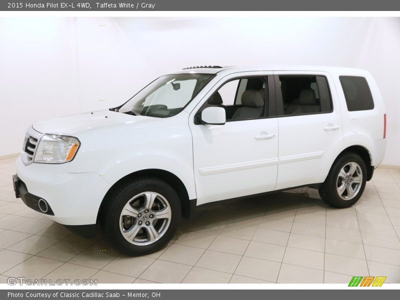 Taffeta White / Gray 2015 Honda Pilot EX-L 4WD