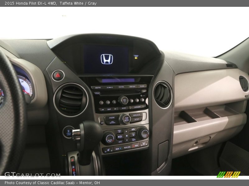 Taffeta White / Gray 2015 Honda Pilot EX-L 4WD