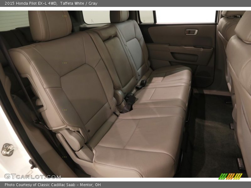 Taffeta White / Gray 2015 Honda Pilot EX-L 4WD