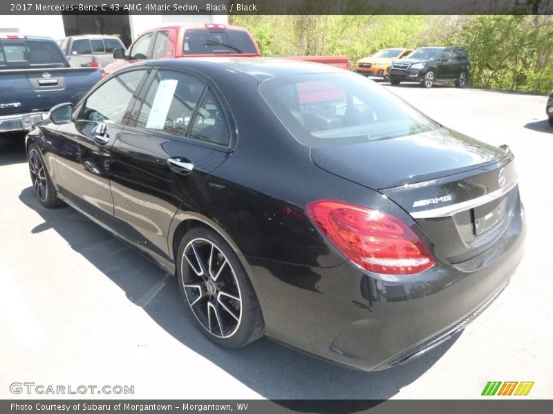 Black / Black 2017 Mercedes-Benz C 43 AMG 4Matic Sedan