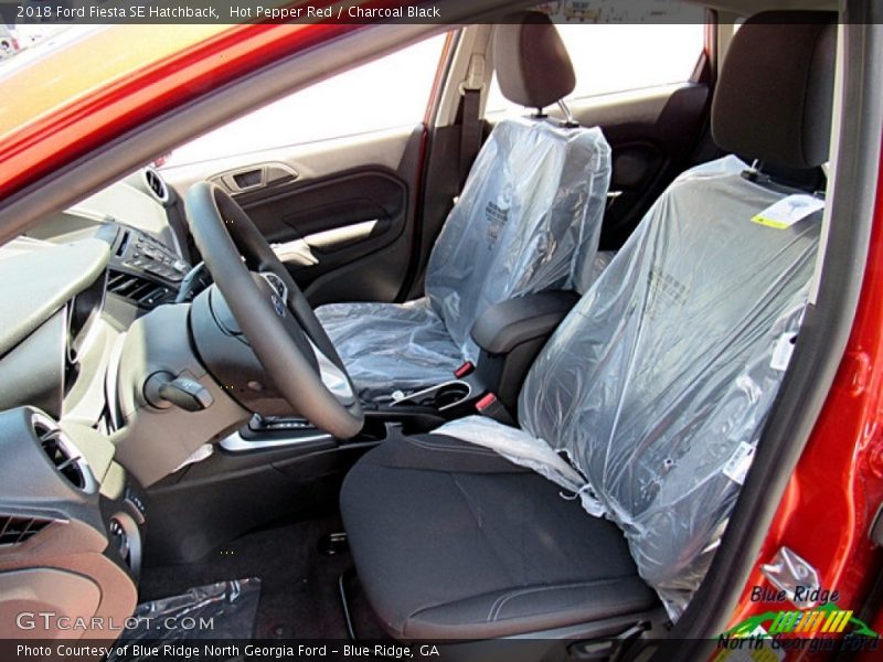 Hot Pepper Red / Charcoal Black 2018 Ford Fiesta SE Hatchback