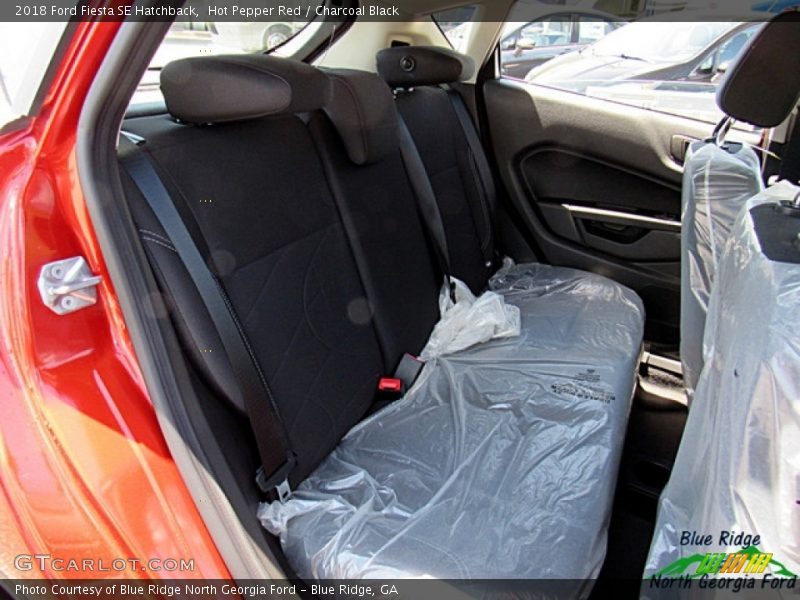 Hot Pepper Red / Charcoal Black 2018 Ford Fiesta SE Hatchback