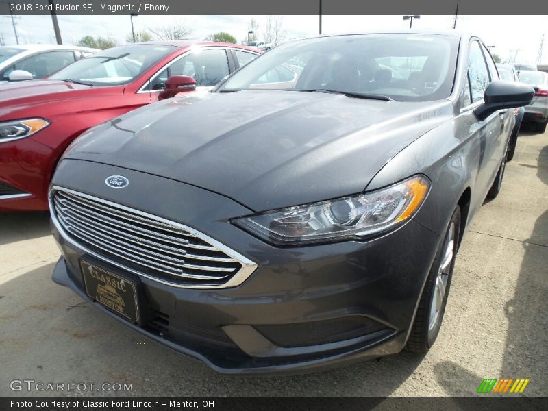 Magnetic / Ebony 2018 Ford Fusion SE