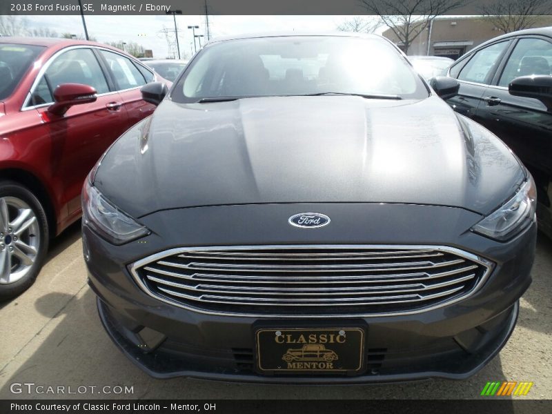 Magnetic / Ebony 2018 Ford Fusion SE