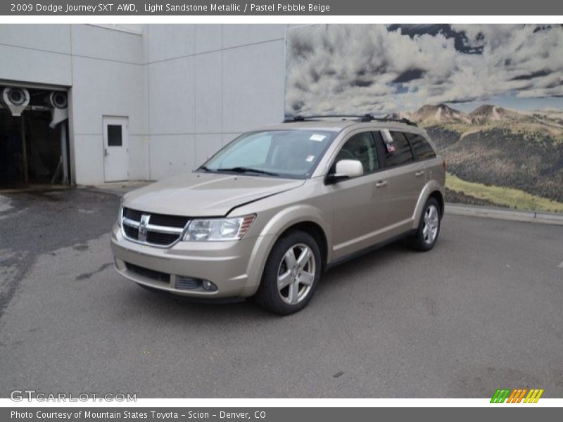 Light Sandstone Metallic / Pastel Pebble Beige 2009 Dodge Journey SXT AWD