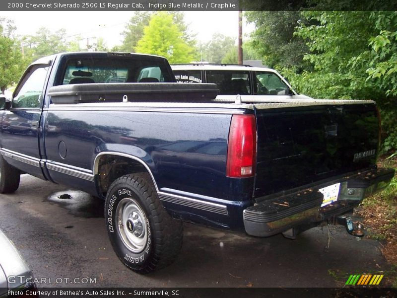 Indigo Blue Metallic / Graphite 2000 Chevrolet Silverado 2500 LS Regular Cab