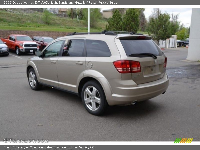 Light Sandstone Metallic / Pastel Pebble Beige 2009 Dodge Journey SXT AWD