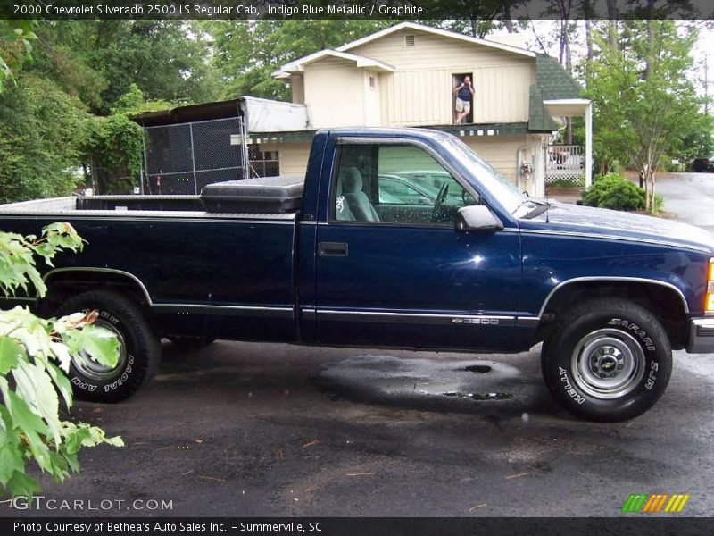 Indigo Blue Metallic / Graphite 2000 Chevrolet Silverado 2500 LS Regular Cab
