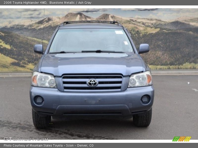 Bluestone Metallic / Ash Gray 2006 Toyota Highlander 4WD
