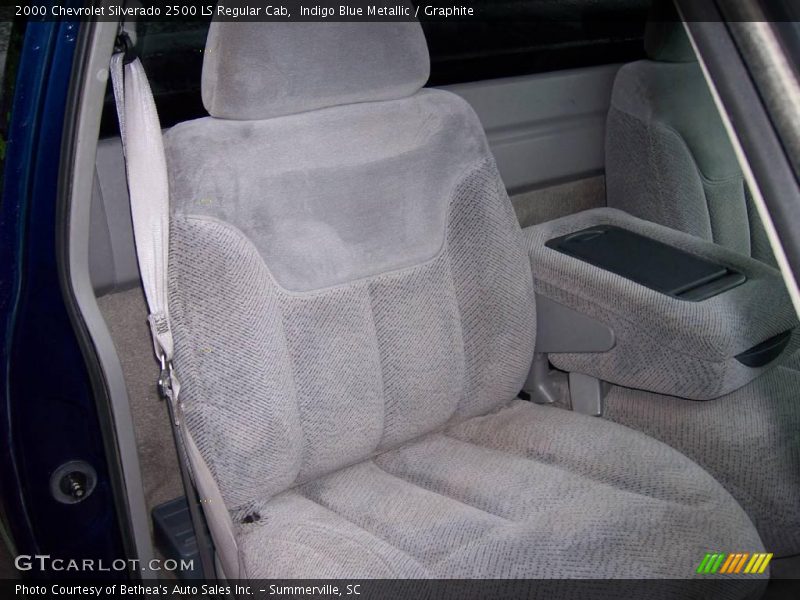 Indigo Blue Metallic / Graphite 2000 Chevrolet Silverado 2500 LS Regular Cab