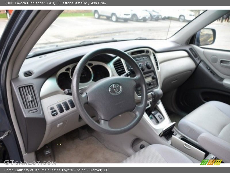 Bluestone Metallic / Ash Gray 2006 Toyota Highlander 4WD