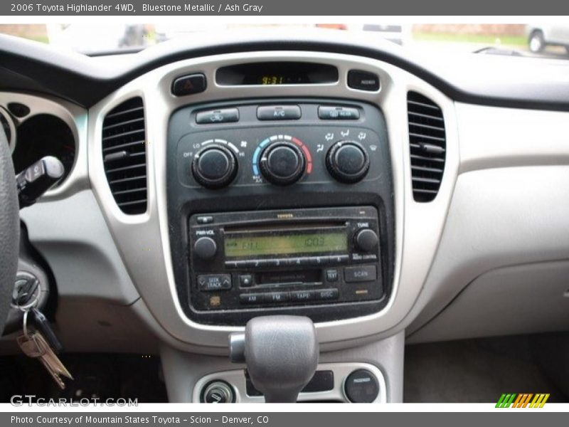 Bluestone Metallic / Ash Gray 2006 Toyota Highlander 4WD