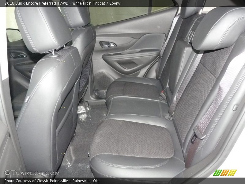 White Frost Tricoat / Ebony 2018 Buick Encore Preferred II AWD