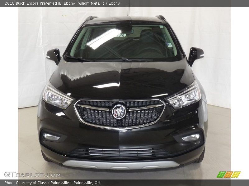 Ebony Twilight Metallic / Ebony 2018 Buick Encore Preferred II