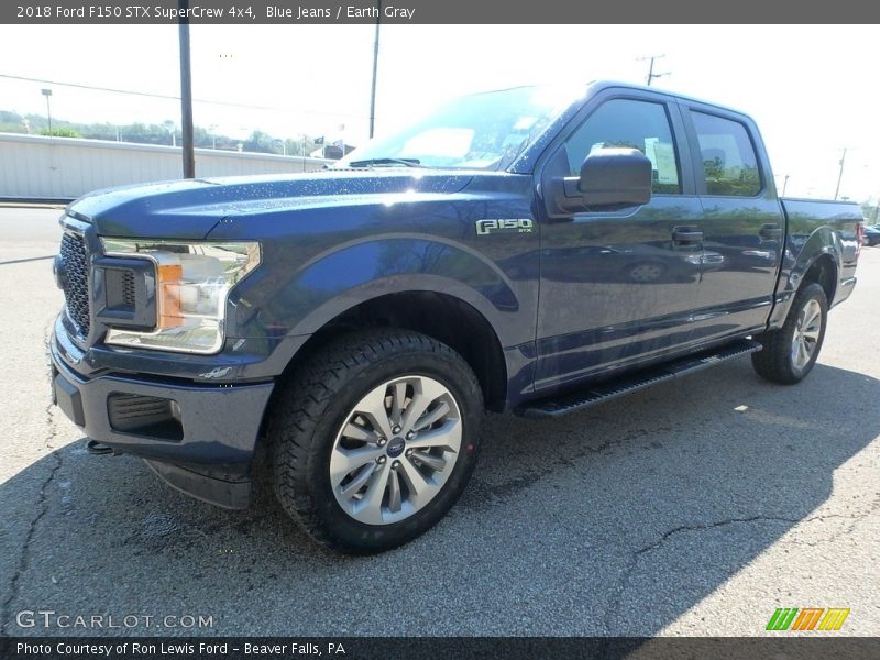 Blue Jeans / Earth Gray 2018 Ford F150 STX SuperCrew 4x4