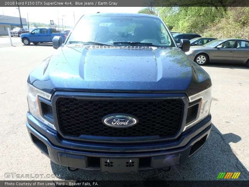 Blue Jeans / Earth Gray 2018 Ford F150 STX SuperCrew 4x4