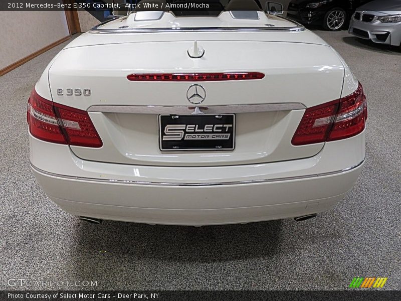 Arctic White / Almond/Mocha 2012 Mercedes-Benz E 350 Cabriolet