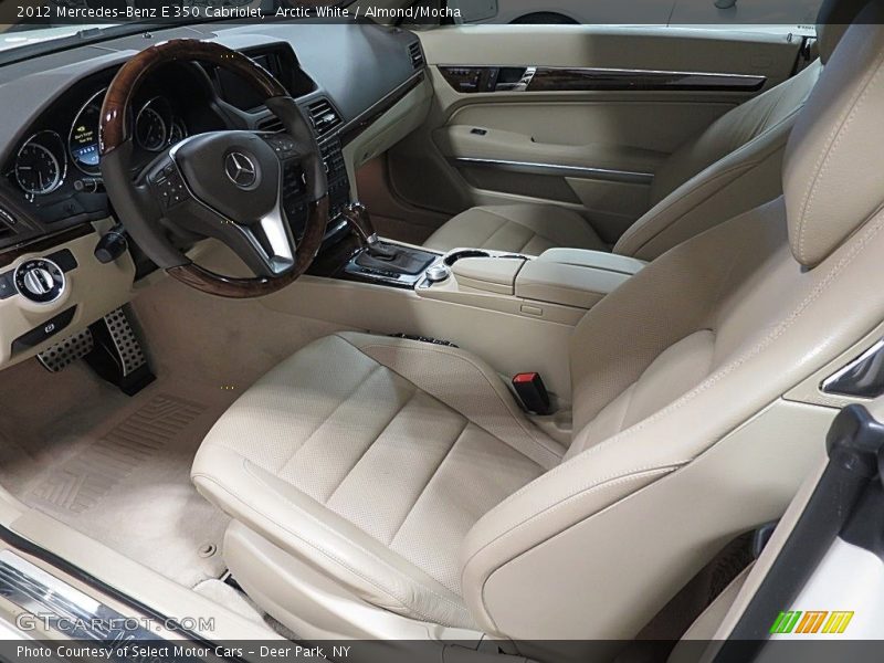 Arctic White / Almond/Mocha 2012 Mercedes-Benz E 350 Cabriolet