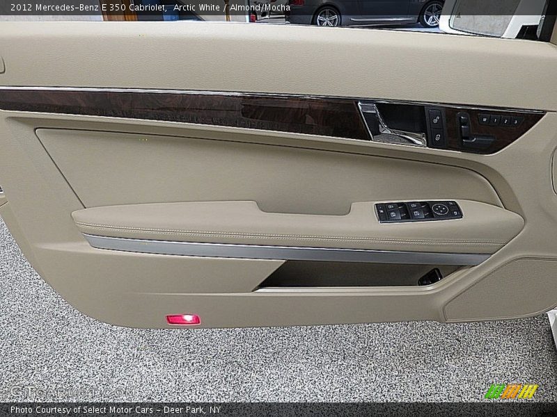 Arctic White / Almond/Mocha 2012 Mercedes-Benz E 350 Cabriolet