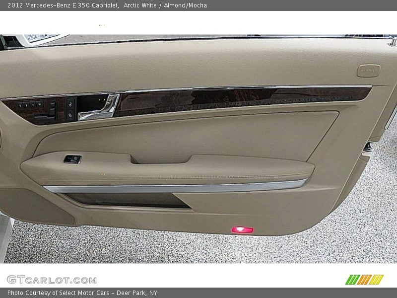 Arctic White / Almond/Mocha 2012 Mercedes-Benz E 350 Cabriolet